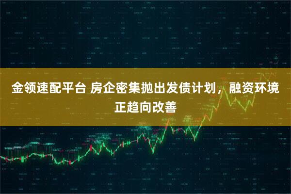 金领速配平台 房企密集抛出发债计划，融资环境正趋向改善